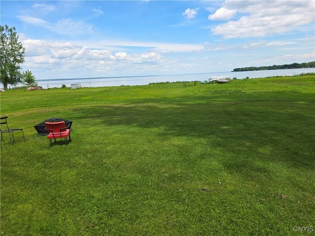9395 Lakeshore View Rd, Sullivan, NY 13037 - view of green lawn featuring a water view