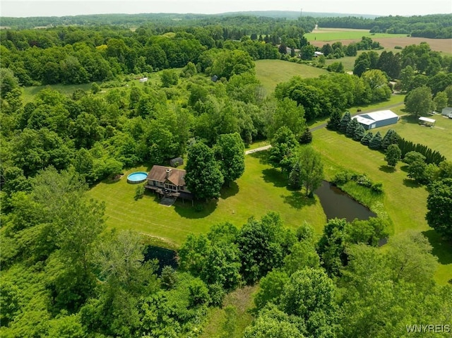 2328 Gowanda Zoar Rd, Collins, NY 14070 - aerial view of sparsely populated area