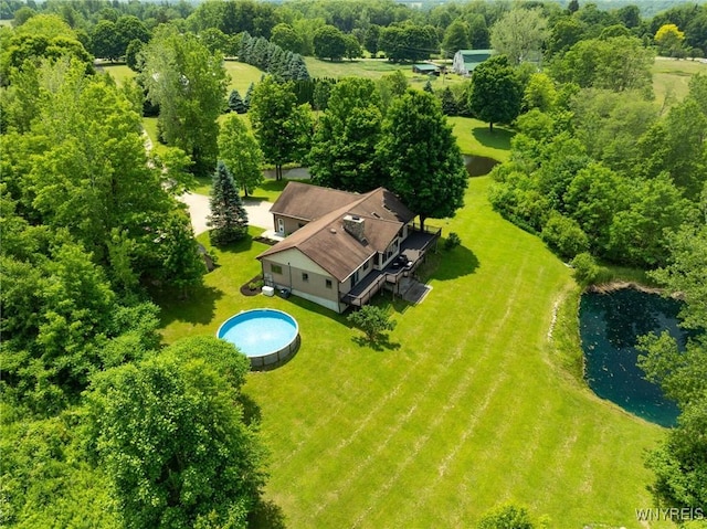 2328 Gowanda Zoar Rd, Collins, NY 14070 - view from above of property featuring a nearby body of water