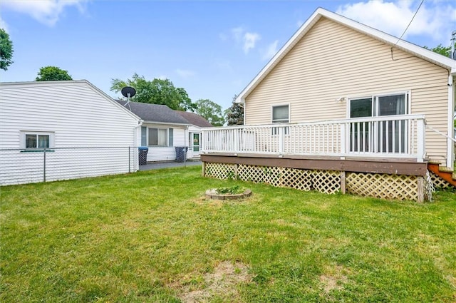 39 Castleford Rd, Greece, NY 14616 - back of house with a wooden deck