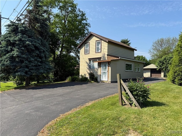 5130 Onondaga Rd, Onondaga, NY 13215 - view of front of home with a front lawn