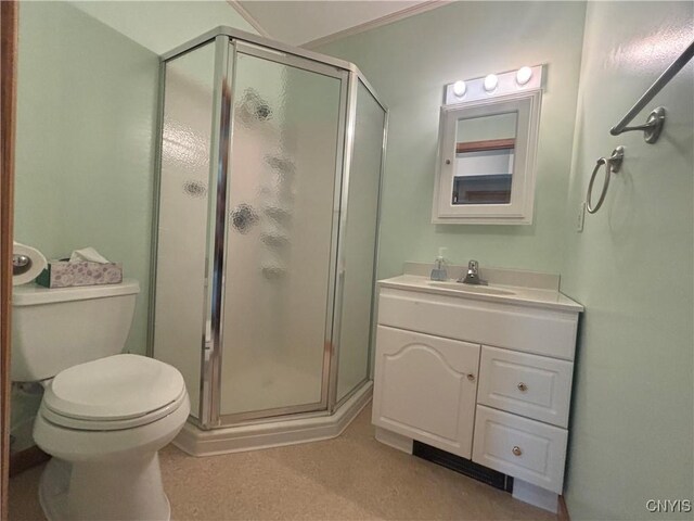 36 Lee Rd, Dryden, NY 13053 - full bath featuring a stall shower and vanity