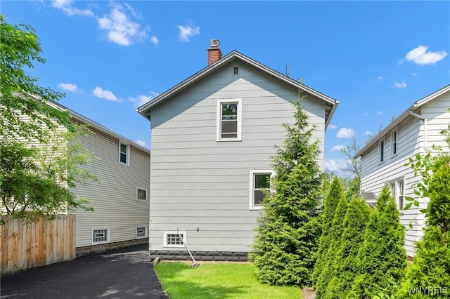 315 Westfield Rd N, Amherst, NY 14226 - back of property featuring a chimney