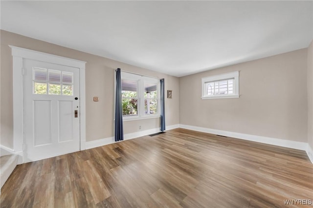 315 Westfield Rd N, Amherst, NY 14226 - foyer with wood finished floors and baseboards