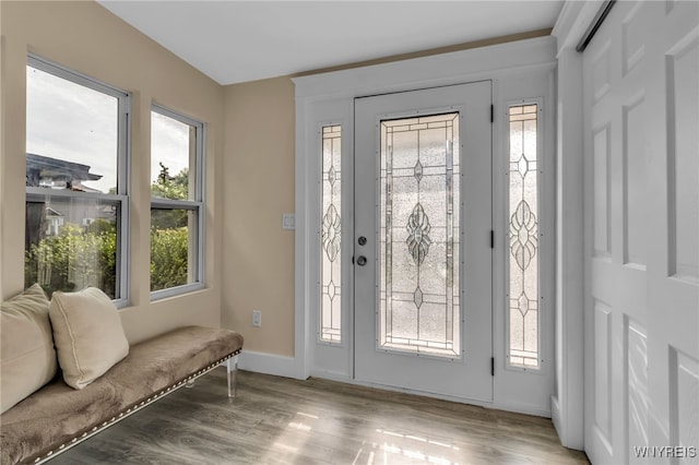 64 Sagamore Ter, Buffalo, NY 14214 - entrance foyer with light wood finished floors