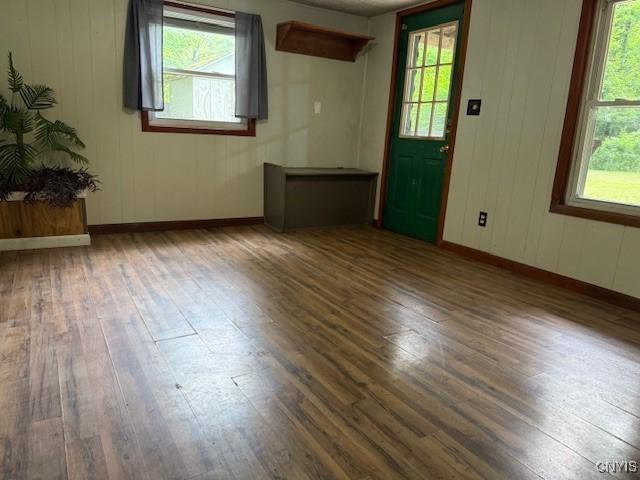 1086 Sweatman Ave, Oneida-Inside, NY 13421 - unfurnished room with hardwood / wood-style flooring and plenty of natural light