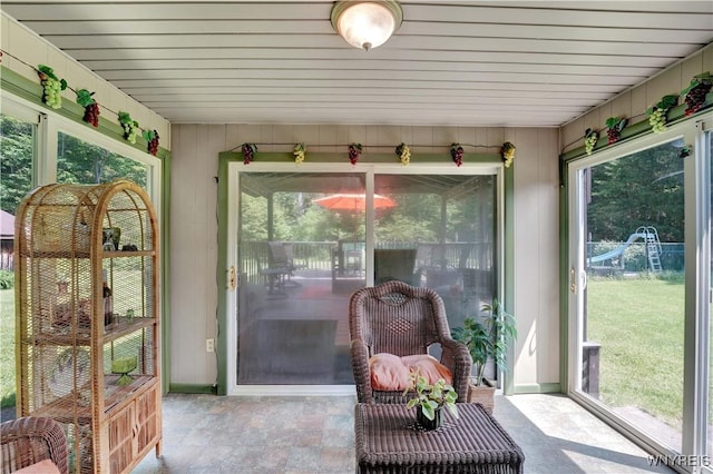 3738 Forks Rd, Yorkshire, NY 14134 - view of sunroom