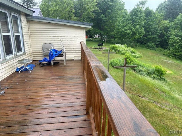 14328 Pearl St, Diana, NY 13648 - deck featuring a yard