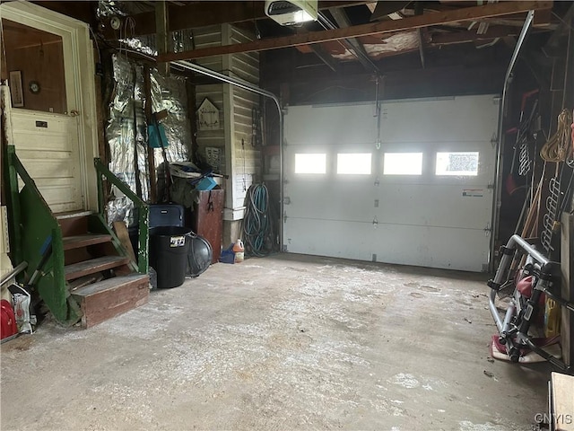 14328 Pearl St, Diana, NY 13648 - garage featuring a garage door opener