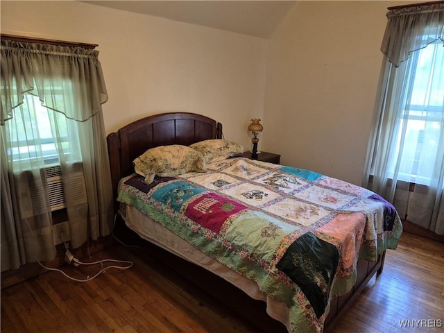 359 Utica St, Tonawanda-City, NY 14150 - bedroom with wood finished floors and lofted ceiling