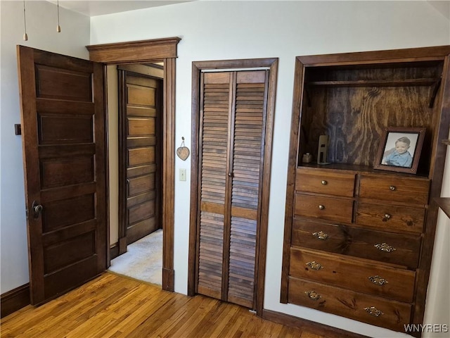 359 Utica St, Tonawanda-City, NY 14150 - detailed view of wood finished floors and baseboards