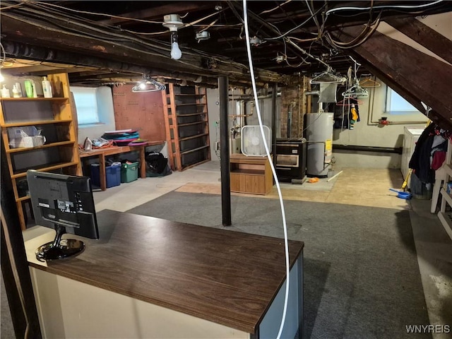 359 Utica St, Tonawanda-City, NY 14150 - below grade area with water heater