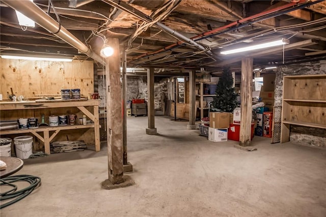 21 Washington St, Greene, NY 13778 - view of unfinished basement
