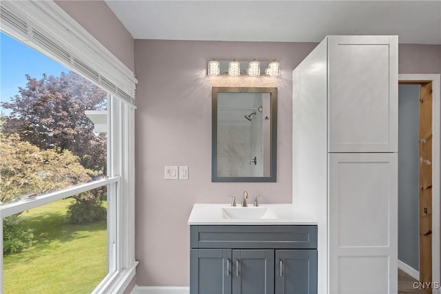 670 County Route 25th Rd Unit 25, Minetto, NY 13126 - full bathroom with vanity and a shower