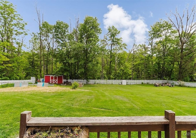 5458 Oxbow Rd, Cazenovia, NY 13035 - fenced backyard with a storage shed