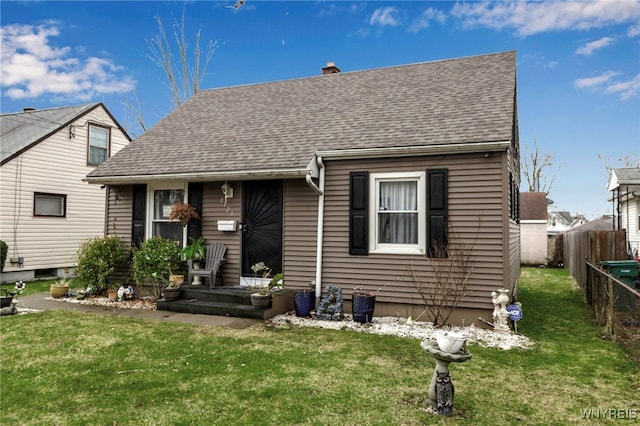 2125 Seneca Ave, Niagara Falls, NY 14305 - view of front of home featuring a shingled roof and a chimney