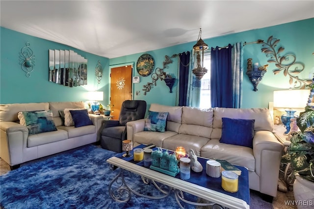 2125 Seneca Ave, Niagara Falls, NY 14305 - living area featuring carpet flooring