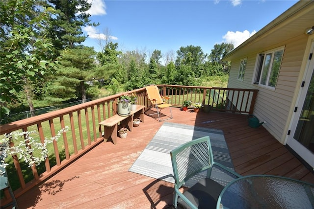 969 Erie Street Rd, Macedon, NY 14502 - view of wooden deck