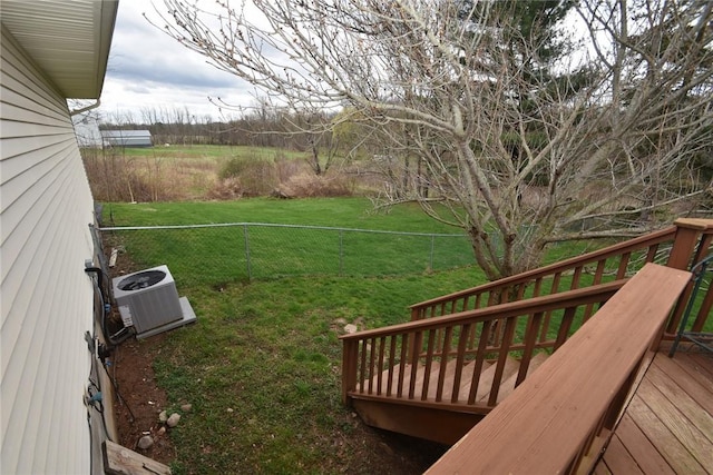 969 Erie Street Rd, Macedon, NY 14502 - view of yard featuring a wooden deck