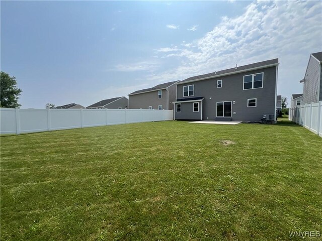 122 Winterbrook Dr, Amherst, NY 14228 - back of house featuring a patio area and a fenced backyard