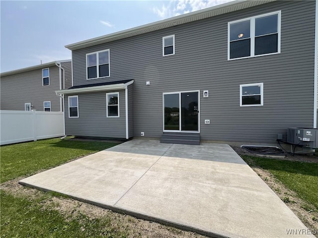 122 Winterbrook Dr, Amherst, NY 14228 - back of house with entry steps and a patio area