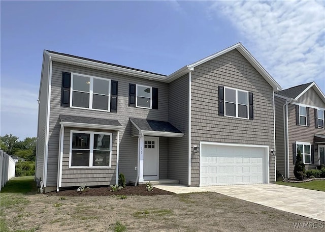 122 Winterbrook Dr, Amherst, NY 14228 - traditional home with concrete driveway and an attached garage