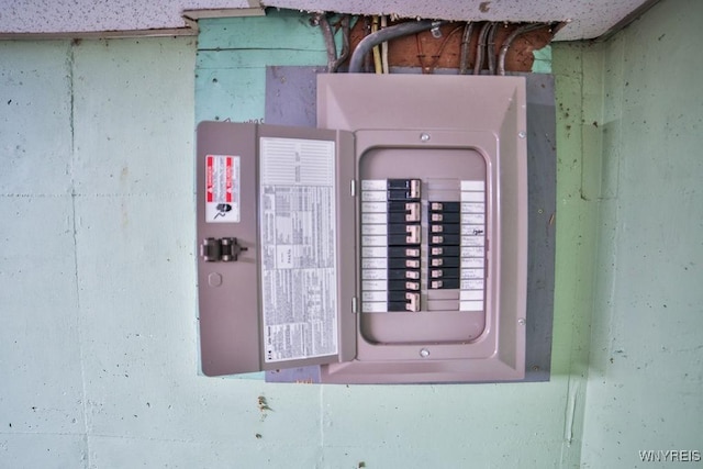 425 Tryon Dr, Lewiston, NY 14092 - utility room featuring electric panel