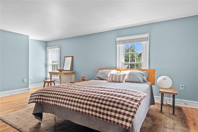 1870 Carey Rd, Franklin, NY 13775 - bedroom featuring multiple windows and wood finished floors