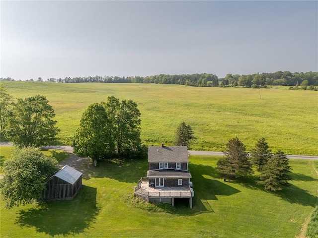 1870 Carey Rd, Franklin, NY 13775 - aerial view of sparsely populated area