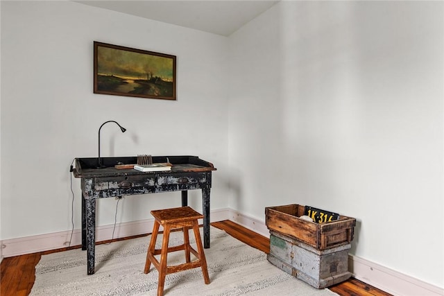 1870 Carey Rd, Franklin, NY 13775 - office area with wood finished floors