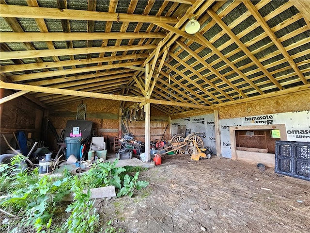 2313 Stickle Rd, Addison, NY 14801 - misc room with vaulted ceiling