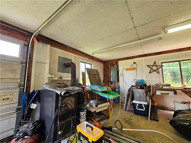 2313 Stickle Rd, Addison, NY 14801 - garage featuring electric panel