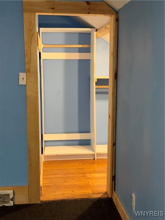 11052 S Lake Rd, Pavilion, NY 14525 - hall with wood finished floors
