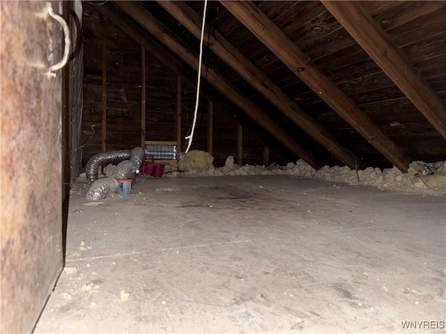 11052 S Lake Rd, Pavilion, NY 14525 - view of attic