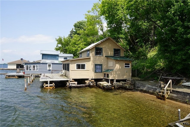 13 Mccabe Rd, Lisbon, NY 13669 - back of house with a water view