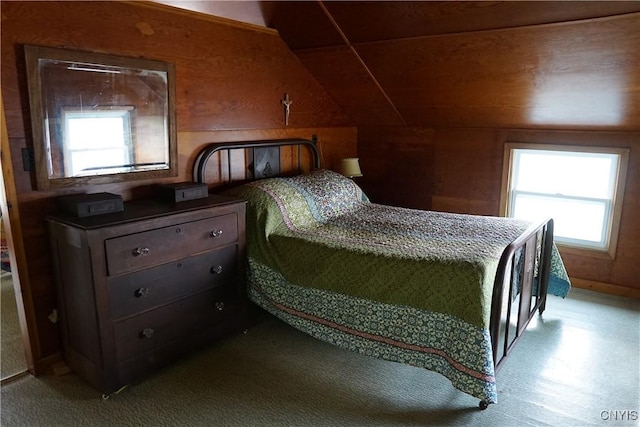 13 Mccabe Rd, Lisbon, NY 13669 - carpeted bedroom featuring vaulted ceiling