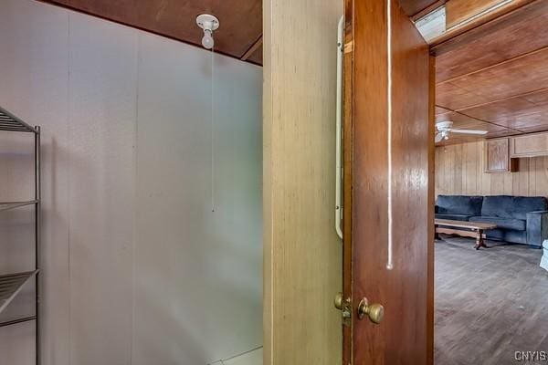 13 Mccabe Rd, Lisbon, NY 13669 - detailed view of wood finished floors and wood walls