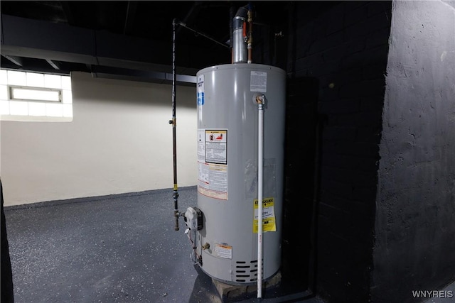 362 W Delavan Ave Unit N, Buffalo, NY 14213 - utility room featuring gas water heater
