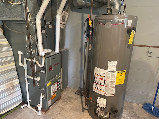 100 Huffer Rd, Parma, NY 14468 - utilities featuring gas water heater and heating unit