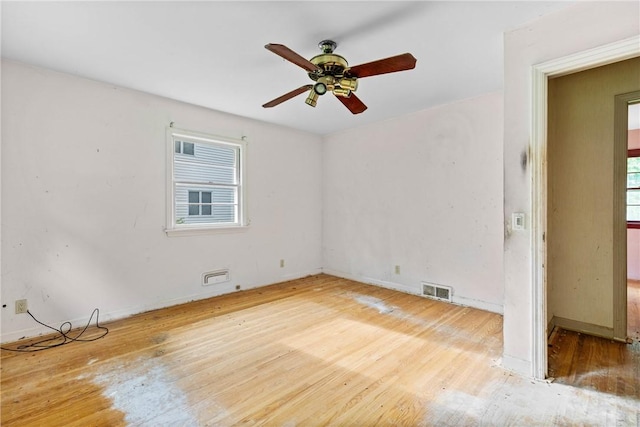 39 Scotch Ln, Irondequoit, NY 14617 - unfurnished room with wood finished floors and ceiling fan