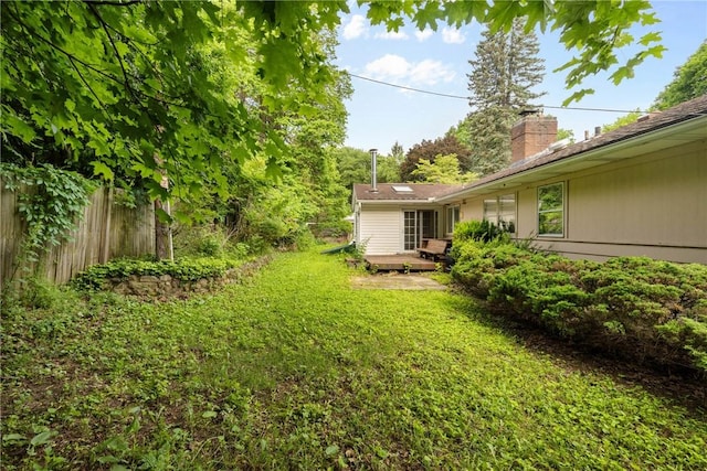 39 Scotch Ln, Irondequoit, NY 14617 - view of yard featuring a deck
