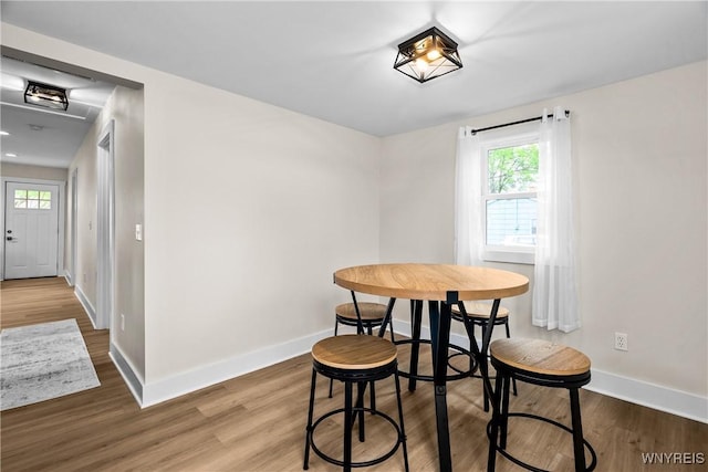 365 Oakdale Dr, North Tonawanda, NY 14120 - dining room featuring wood finished floors