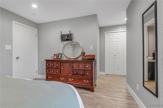 1202 Netherton Ct, Amherst, NY 14051 - bedroom with light wood finished floors and recessed lighting