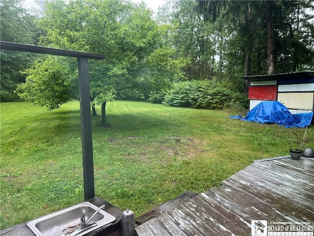 151 Chipmonk Rd, Allegany, NY 14753 - view of green lawn