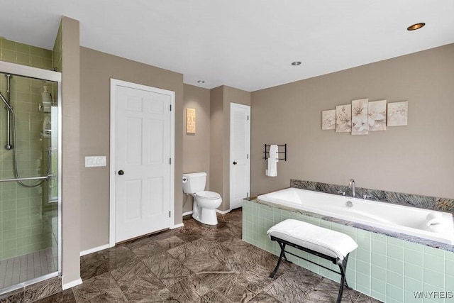212 Crestwood Ln, Amherst, NY 14221 - bathroom featuring a bath and a shower stall