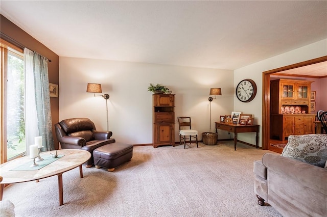 679 Galleon Dr, Webster, NY 14580 - living area with light carpet