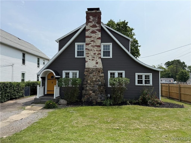 17 Orchard Ave, Evans, NY 14006 - view of front of home featuring a chimney