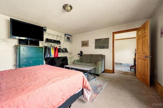 10066 Point Rock Rd, Lee, NY 13440 - carpeted bedroom with a wall mounted air conditioner