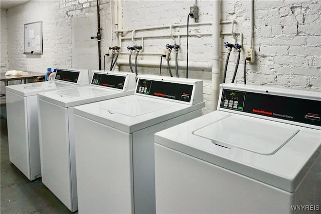 125 Edward St Unit 3I, Buffalo, NY 14201 - community laundry room featuring washer and clothes dryer