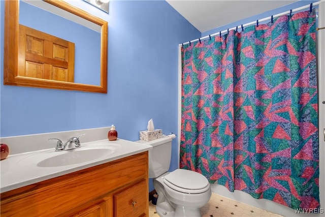 3851 Upper Mountain Rd, Cambria, NY 14132 - bathroom with vanity and toilet